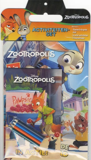 activiteitenboek Disney Zootropolis