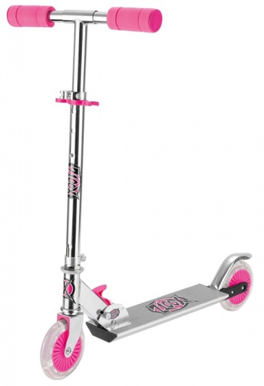 Folding stuntstep voetrem meisjes roze