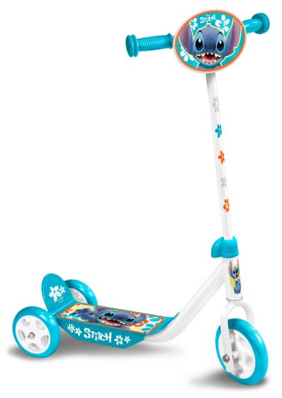 Stitch 3-wiel Kinderstep Vrijloop Junior Petrolblauw/Wit