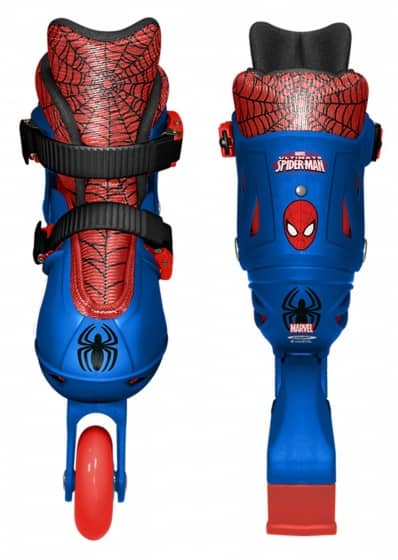 inline skates Spider-Man hardboot rood/blauw maat 30-33