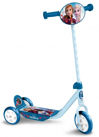 Frozen 3-wiel Kinderstep Vrijloop Meisjes Blauw/Lichtblauw