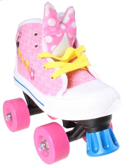Minnie Mouse Rolschaatsen Meisjes Roze/Wit maat 28