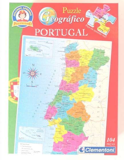 legpuzzel Portugal junior 104 stukjes