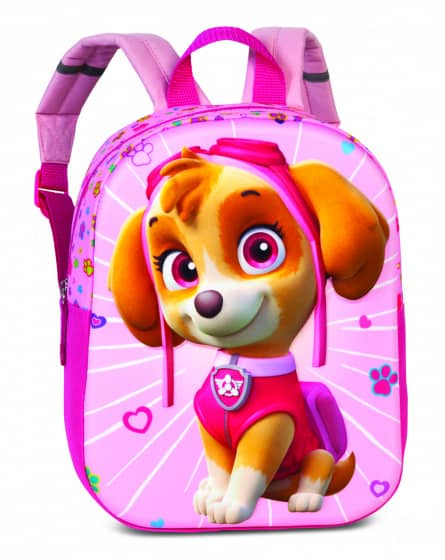 Paw Patrol rugzak Skye 3D meisjes 7 liter roze