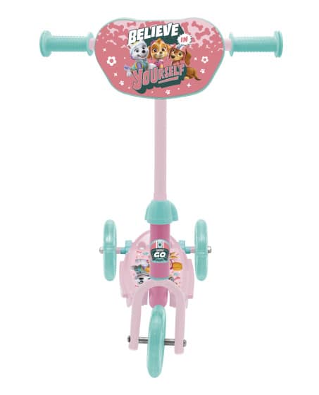 Paw Patrol 3-wiel kinderstep meisjes roze/lichtblauw