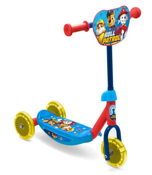 Paw Patrol 3-wiel kinderstep jongens blauw/rood/geel