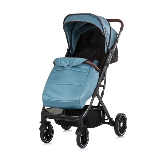 Combo Opvouwbare Buggy met Voetenhoes Teal Turquoise