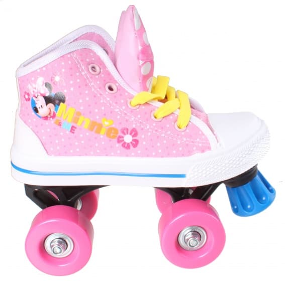 Minnie Mouse Rolschaatsen Meisjes Roze/Wit maat 28