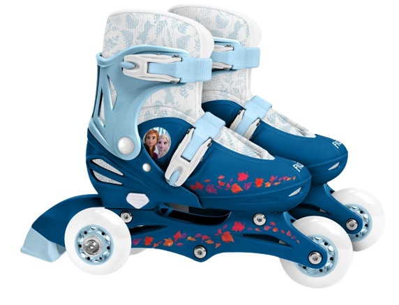 inline skates Frozen 2 hardboot wit/blauw maat 27-30