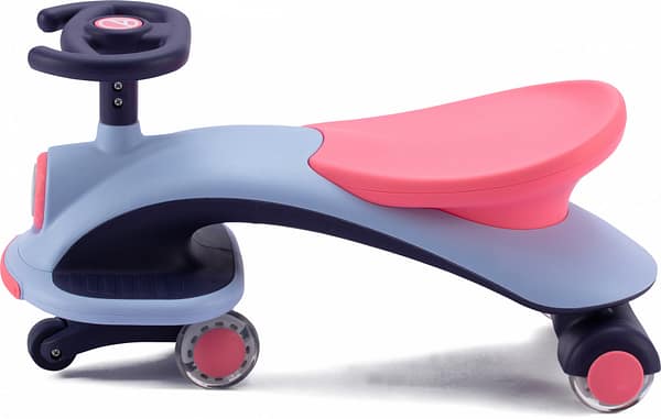 Shuttle Trike loopauto junior roze/lichtblauw