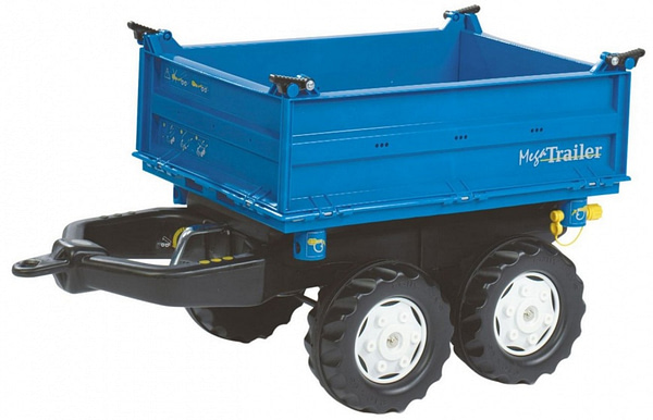 aanhanger RollyMega trailer 88 x 47 x 45 cm blauw