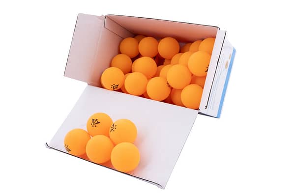 TT ballen 3 ster competitie 40 mm 48 stuks oranje