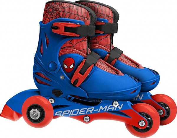 inline skates Spider-Man hardboot rood/blauw maat 27-30