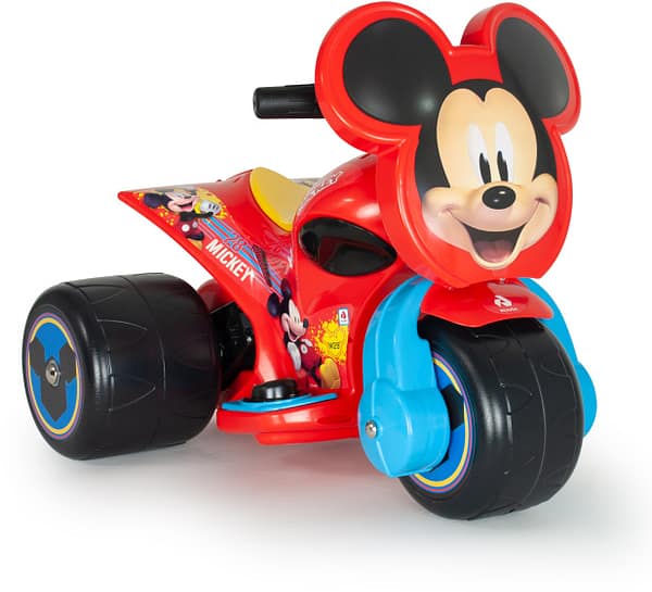 Mickey Mouse Samurai Trimoto accuvoertuig 6V rood