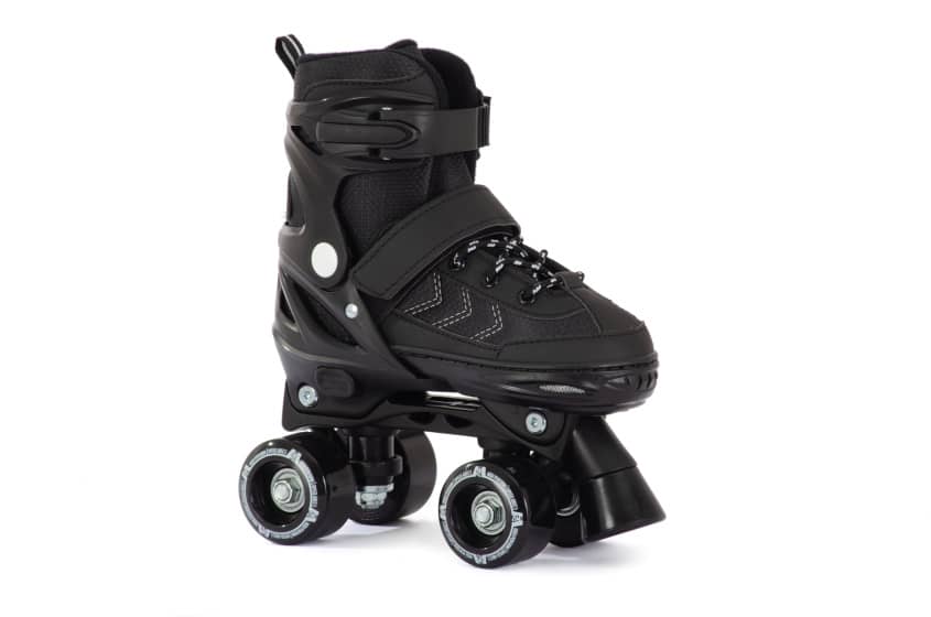 Verstelbare Rolschaatsen Semi-softboot Zwart maat 27-30 (XS)