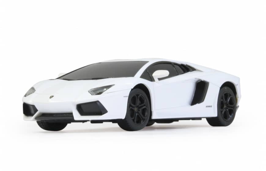 RC Lamborghini Aventador jongens 27 MHz 1:24 wit